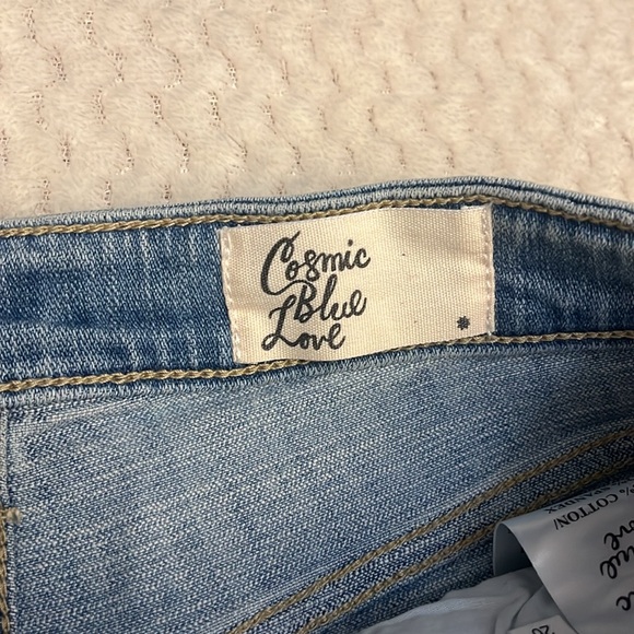 Cosmic Blue Jean shorts - Picture 7 of 11